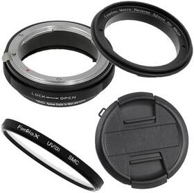 M-reverse-52-nikon-kit Inc. 52mm Macro Reverse Ring Filter Kit Compatible With Thread Lenses To
