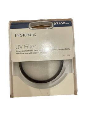 Ns-uvf67-c Insignia 67/62 Mm Uv Filter For Camera Circular -