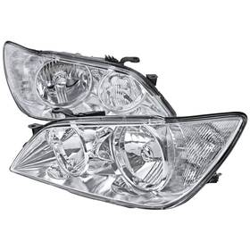 Lh-is30001-rs-isp2 Instyleparts Factory Style Crystal Headlights Chrome Housing/clear Lens Made For And Com