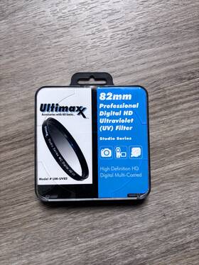 Iz82uvb Izonixe 82mm Uv Lens Filter Compatible With Canon Nikon Sigma Tamron Panasonic Jvc
