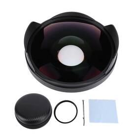 Jaocdoeng7xgc0bi1w Jaocdoen 0.3x Fisheye Lens Aluminum Alloy And Optical Glass 72mm Thread Mount Long De