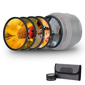 Jjc 941586676323 67mm Macro Close-up Filter Set 2 4 8 10 Accessory With Fil