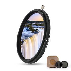 Nd2-nd32 Jjc F-nc67 U3 2-in-1 67mm Variable Nd Filter And Cpl Polarizer 5 Hard Stops