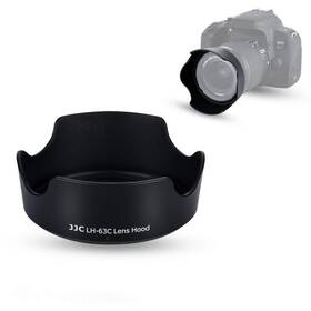 F3.5-5.6 Jjc Lh-63c Ew-63c Reversible Lens Hood Shade For Canon Ef-s 18-55mm Is Stm Ef-