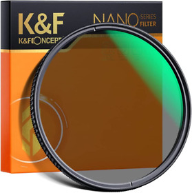 K&f Concept 37mm Circular Polarizers Filter Hd 28 Layer Slim Cpl Lens