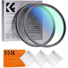 K&f Concept 942052530552 77mm Uv Cpl Lens Filter Kit 18 Multi Layer Coatings Circular Polarizer