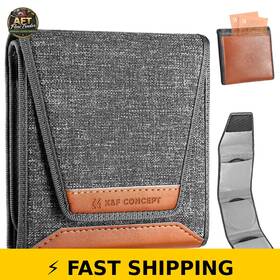 K&f Concept 942052565738 K&f Lens Filter Pouch - Water-resistant 3 Pocket Holder