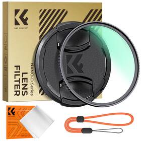 Au-kf01.1772v1 K&f Concept 49mm Mc Uv Lens Protection Filter With Cap Ultra-slim 24-layer Coating