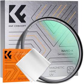 Au-kf01.2644 K&f Concept 58mm Magnetic Mcuv Lens Protection Filter 18 Multi-layer
