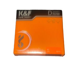 Kf01.1793 K&f Concept D Series Circular Filter 82mm Water Proof Multilayer Coating Camera