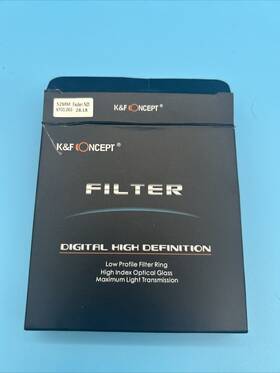 Kf01.1063 K&f Concept 52mm Fader Nd Digital High Definition Ultra Slim Hd Optic