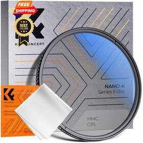 Kf01.1313v4 K&f Concept 58mm Circular Polarizer Filter Ultra-slim 18 Colorless