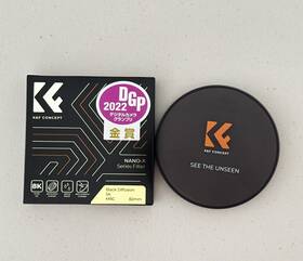 Kf01.1484 K&f Concept 1/4 Black Diffusion Pro-mist Filter Nano-x Cinematic Effect 82mm New