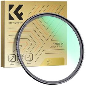 Kf01.1780 K&f Concept 82mm Mc Uv Protection Lens Filter Ultra-slim 24-layer Multi-coated Waterproof