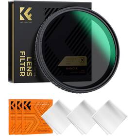 Kf01.1805v1 K&f Concept 82mm Variable Nd Filter Nd2-nd32 Camera Lens 1-5 Stops No X Cross Hd
