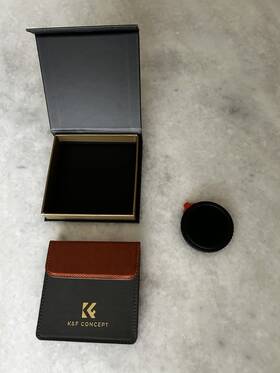 Kf01.1810 K&f Concept Nano-x 55mm Black Diffusion 1/4 Variable Nd Filter Nd2 32