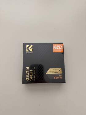 Kf01.2082 K&f Concept 82mm True Color And Ultra Low Nd2-32 Nd Lens Filter Nano-x Series