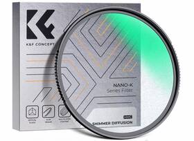 Kf01.2213 K&f Concept Shimmer Diffusion Filter 1 Effect Multi-coated Glimmer Glass 72mm