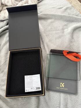 Kf01.2451  K&f Concept 4ftft X 5.65ftft Nano-x Black Diffusion 1/4 Inch Filter For Matte Box System