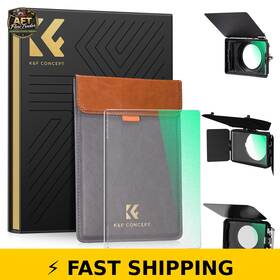 K&f Concept Kf01.2452 K&f 4x5.65 Black Mist 1/8 Filter For Matte Box