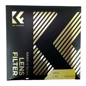Kf01.2473 K&f Concept 49mm Cpl Filter Nano-x Ultra-low Reflection Mrc Polarizer Slim