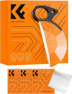 Kf01.2491 K&f Concept 79mm Handheld Subtle Kaleidoscope Filter Special Effects For Camera