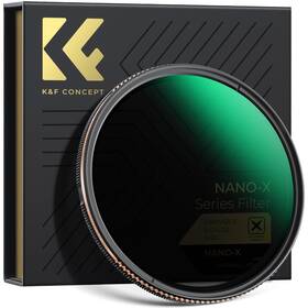 Kf01.2529-us K&f Concept 72mm Variable Nd4-32 Nd Lens Filter 2-5 Stops Adjustable Neutral Density Cam