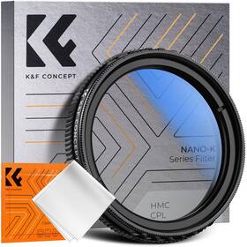 Kf01.2677 K&f Concept 40mm Ultra-slim Cpl Circular Polarizer Dashcam Filter For E1 E2 E3 Lite
