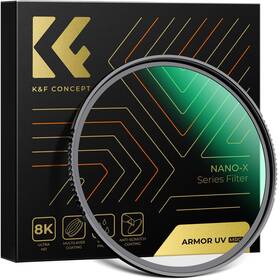 Kf01.2742 K&f Concept 52mm Explosive-proof Mcuv Lens Protection Filter 28 Multi-layer Coatings Ultr