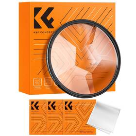 Kf01.2807v1 K&f Concept 82mm Fractal Filter Rotatable Prism Lens 5 1 Special Effects