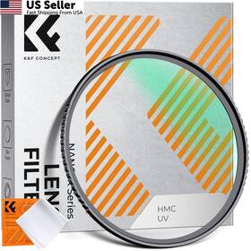 Kf01.k72v2 K&f Concept 72mm Mcuv Lens Protection Filter 18 Multi-coated Camera
