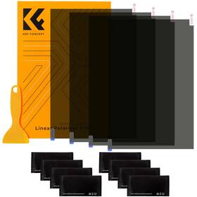 Kf31.077 K&f Concept Linear Polarizing Film 4 Pieces A4 Polarized Sheets Optical 20x30cm Fo