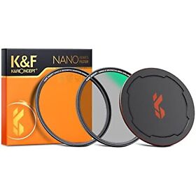 Sku.1708 K&f Concept Magnetic 82mm Circular Polarizers Filter Kit Polarizing