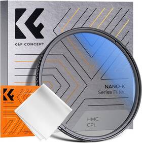 P15-kf01 K&f Concept 95mm Circular Polarizer Filter Ultra-slim 18 Multi-coated