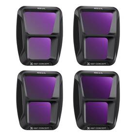 Sku.2065 K&f Concept Nano-x Series 4-pack Nd/pl Filter Set For Dji Air 3 Drone Camera