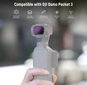 Sku.2092 K&f Concept Nano-x Series 3 Pack Filters For Dji Osmo Pocket Nd16 64 256