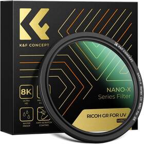 Sku.2319-us  K&f Concept Uv Protective Filter For Ricoh Gr Iiix Hdf Gr3x Iii