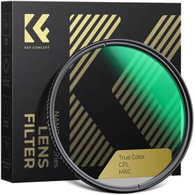 Uskf01.2372 K&f Concept 82mm True Color Polarizer Lens Filter Circular Polarizing