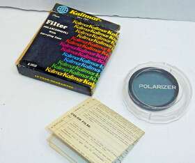 K-1050 Kalimar Pl Nos - Perfect Polarizing Lens Filter 49mm Japan With Case