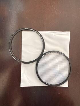 1121210002 Kase 77mm Wolverine Magnetic Blue Streak Filter With Adapter Ring