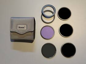 Kase 826635844358 Wolverine 82mm Magnetic 5 Filter Kit - Cpl Nd 8 64 1000 Neutral Night