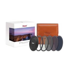 Kase 826635845355 Wolverine 77mm Magnetic Shockproof Tempered Optical Glass Filter Set