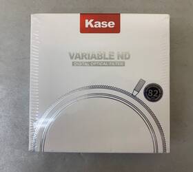Nd6-9 Kase Variable Adjustable Digital Optical Filter Kit 82mm 86mm Lens Cap