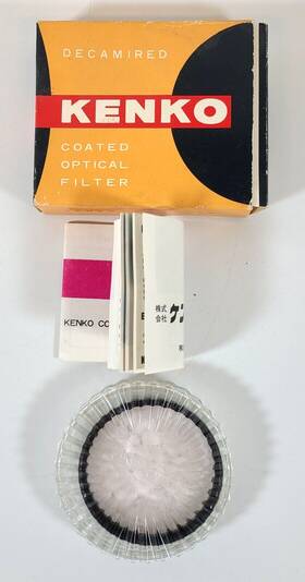 55.0s Kenko 55mm Skylight 1a Screw In Optical Glass Filter Japan Open Box