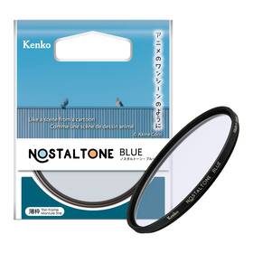 Kenko 961607006399 Soft Effect Filter Nostaltone Blue 58mm With Color For Contrast Adj