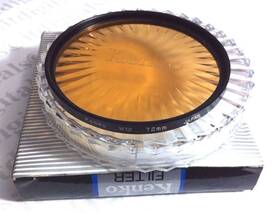Kp72w12 Kenko Professional 72mm Warming W12 Warm Orange Glass Lens Filter 72 Mm Japan
