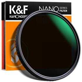 Kf01.1468 Kf Concept 52mm Nano-x Variable Nd32-512 Filter #kf01.1468