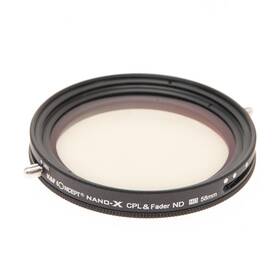 Vdxkf011322 Kf Concept Nano-x Series Variable Nd2-nd32 Cpl 2-in-1 Filter 58mm 1-5 Stop