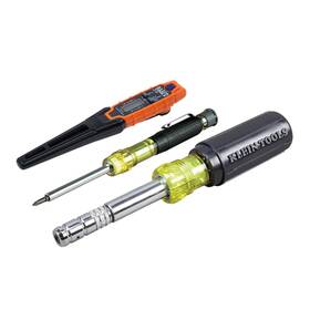 80049 Klein Tools Hvac Tool Kit With 3-in-1 Pocket Screwdriver 8-in-1 Screwdriver/nut Driver