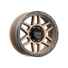 Km54479080618 Kmc Wheels 885463816975 Mesa Km544 17x9 8x6.5 M-brz Blk Lp 18mm